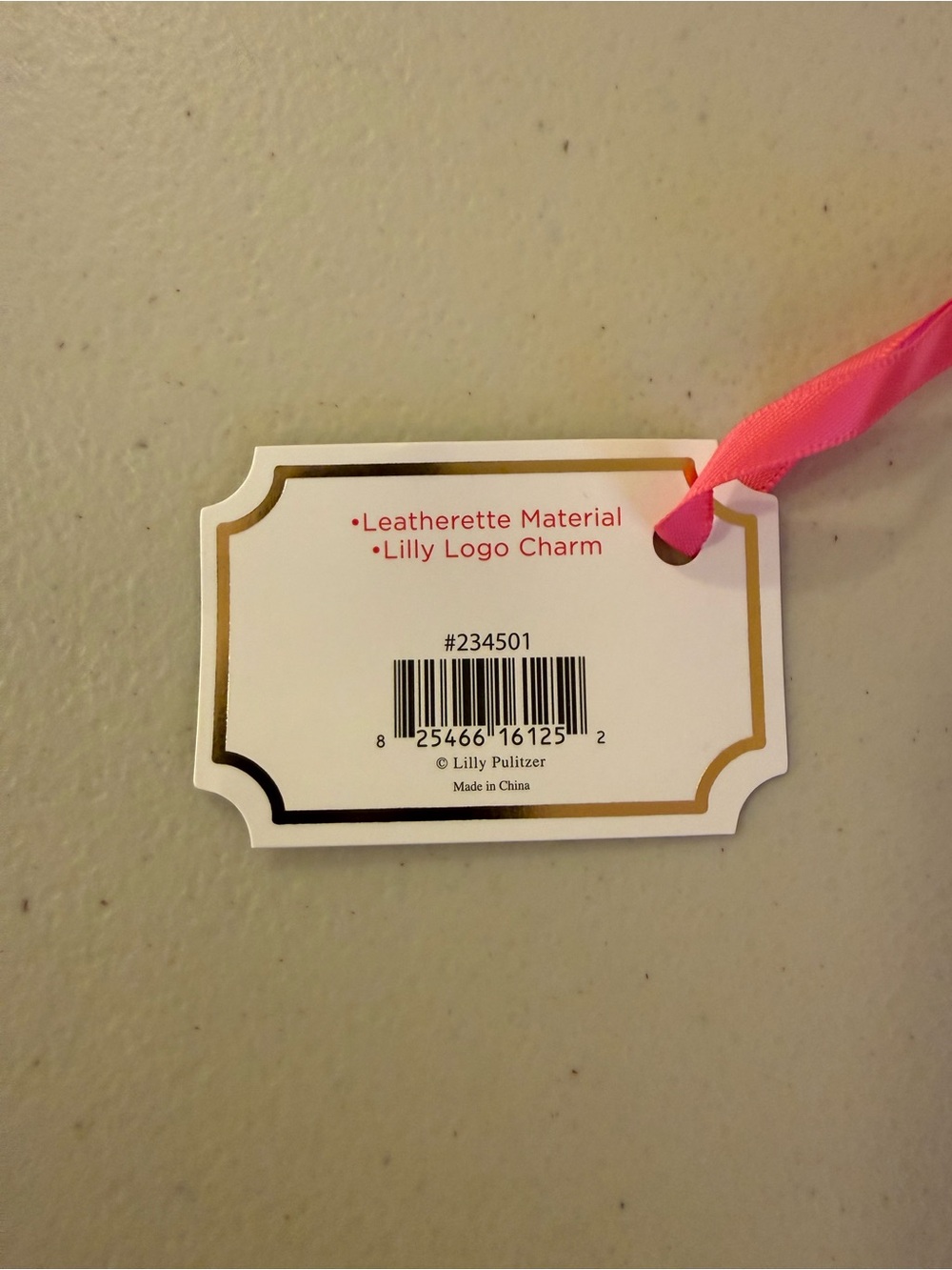 Lilly Pulitzer Strap Keychain in ‘Frenchie Blue Caning’ - *NWT* - Picture 16 of 16
